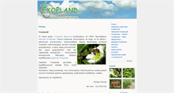 Desktop Screenshot of ekopland.agroo.pl